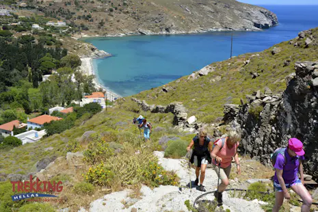 “Authentic Islands”, 8-day Self-guided hiking tour of Andros & Tinos (Cyclades)