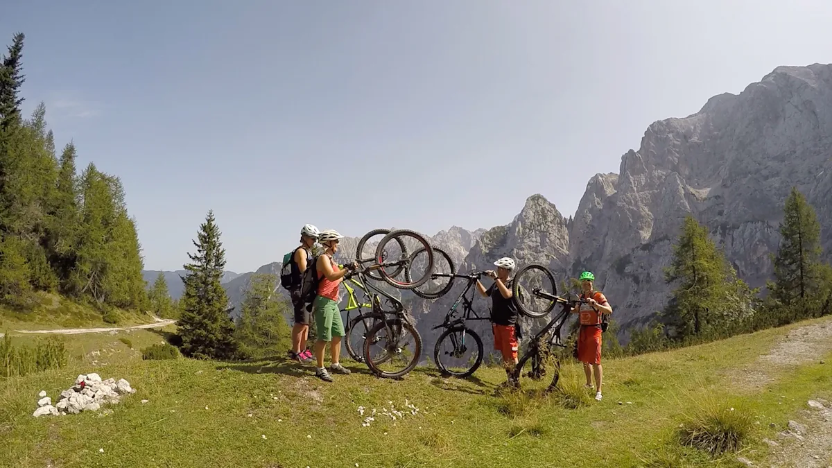 7-day trans-Slovenia mountain biking tour, from Kranjska Gora to the Adriatic Sea 4