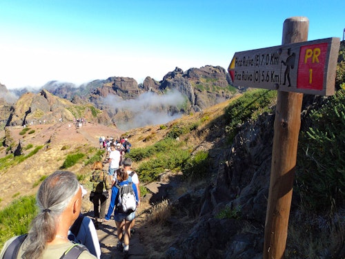 Hike to the top of Madeira’s highest peaks: Pico do Areeiro & Pico Ruivo (Half-day)