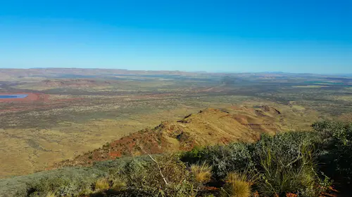 Day hike to the summit of Mount Bruce in the Karijini National Park