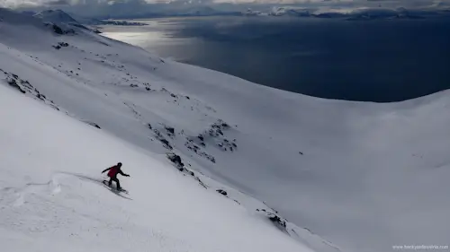 Splitboarding & sailing week in Svalbard (Spitzbergen), Norway