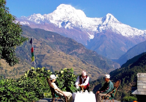 Easy, 8-day Annapurna Luxury Lodge Trek, from Katmandu