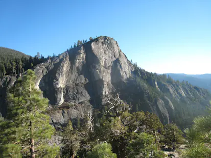 Multi-pitch rock climbing at Lover’s Leap, near Lake Tahoe