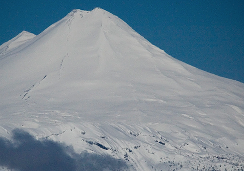 Ski mountaineering on the Llaima volcano (3,125m), Day trip from Pucón