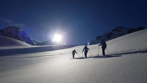7-day Haute Route ski touring traverse from Chamonix to Zermatt
