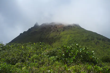Basse-Terre Island adventure with La Soufrière volcano summit (2 days)