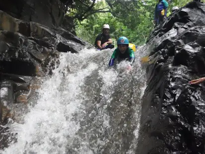 Ti Canyon, Half-day family-friendly canyoning in Saint-Claude, Guadeloupe (Beginner)