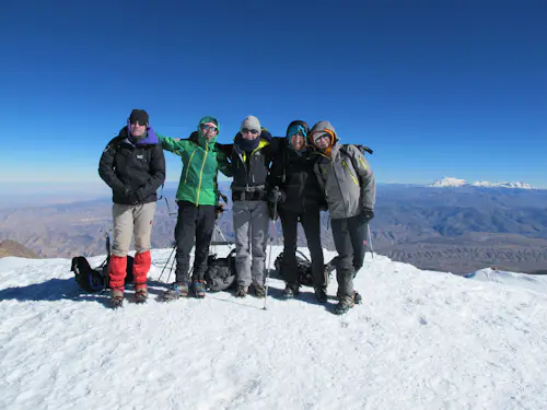 Expedición de montañismo de 21 días desde Machu Picchu hasta Chachani (6,057m) en Perú