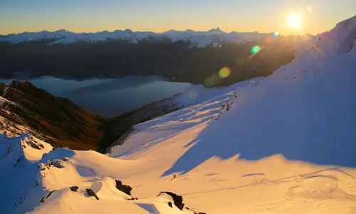 Heli-assisted ski touring from a geo dome in Wanaka (3 days)