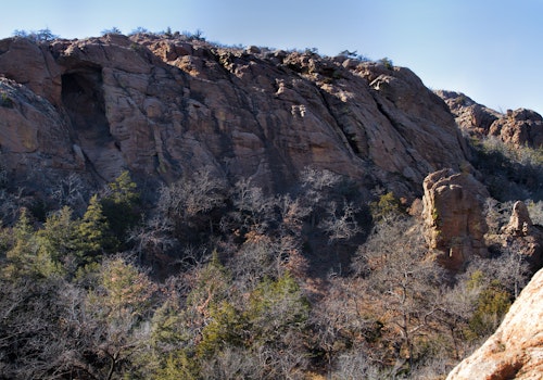 Rock climbing weekend in the Wichita Mountains, from Dallas (2 days)