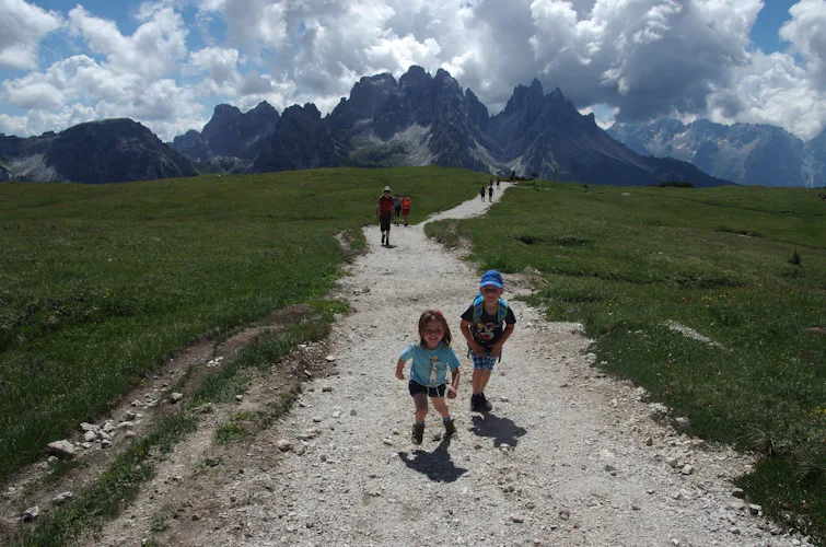 Family week in the Dolomites