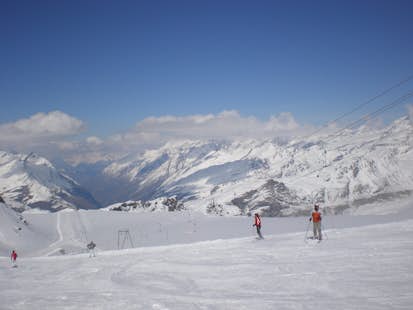 Cours de ski privés à Zermatt : Sunnegga, Gornergrat, Klein Matterhorn & Cervinia