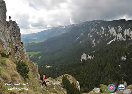 Day hike in the Piatra Craiului National Park, from Brasov, Romania