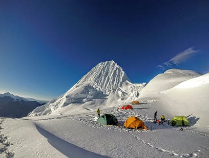 Nevado Pisco (5,752m) & Alpamayo (5,947m), 17-day Expedition in the Cordillera Blanca, Peru