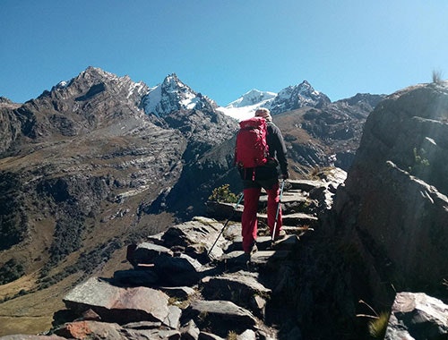 3-day historical trek from Olleros to Chavín in the Cordillera Blanca, Peru