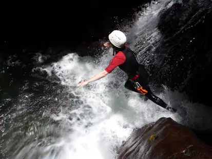 Cascade Vauchelet, Canyoning day in Saint-Claude, Guadeloupe (Advanced)