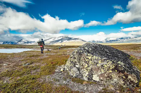 12-day Trek through the Sarek National Park in northern Sweden (Lapland)