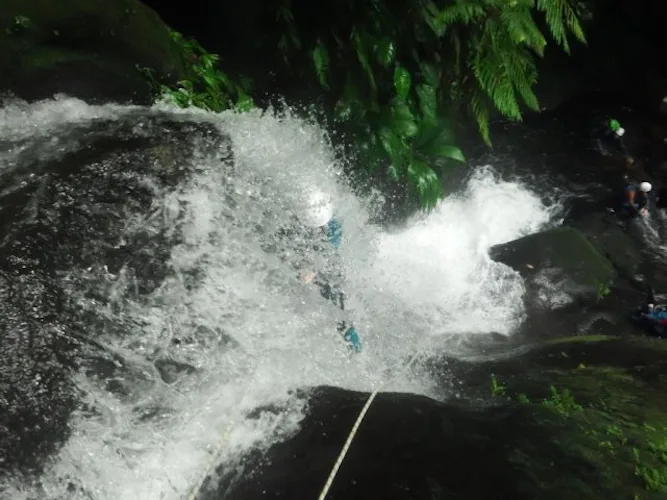 Canyoning day on Basse-Terre Island, near Gourbeyre, Guadeloupe (Intermediate) 4