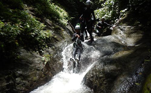 Half-day Canyoning in the Mitan River in Le Morne-Vert, Martinique