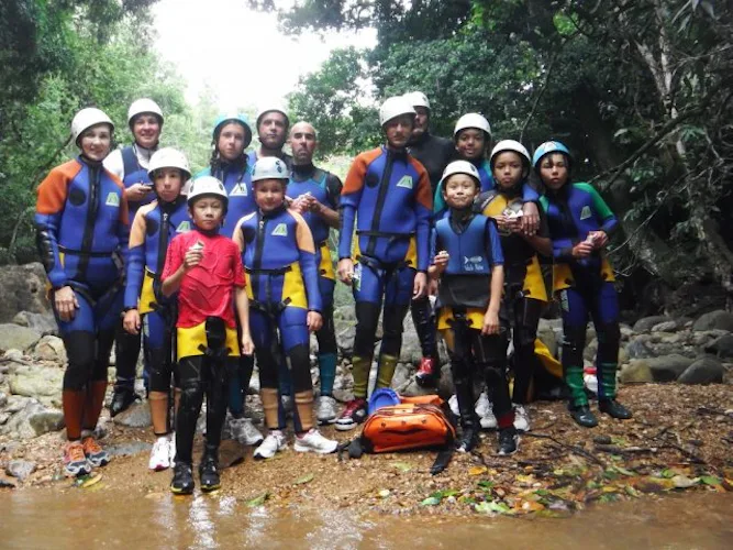 Half-day Canyoning in Acomat, Pointe-Noire for the whole family (Beginner) 1