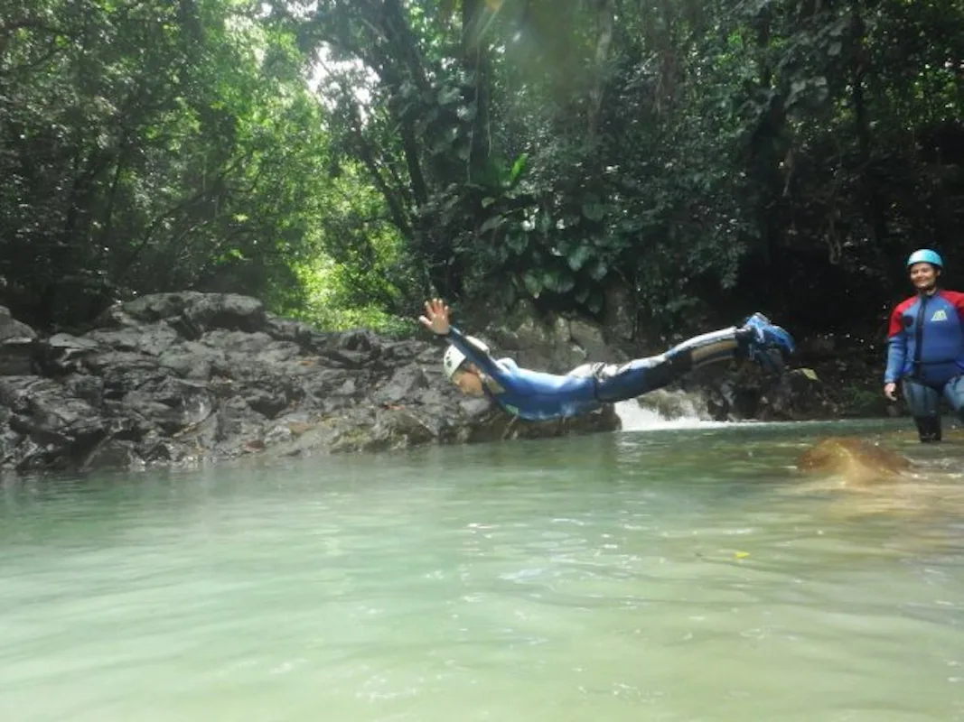 Half-day Canyoning in Acomat, Pointe-Noire for the whole family (Beginner) 25