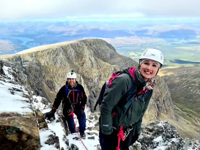 Ascenso de 1 día en Tower Ridge (Ben Nevis), Escocia