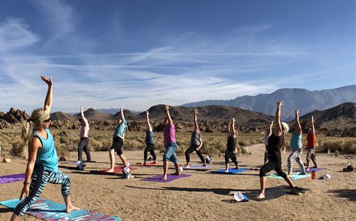 Women’s rock climbing and yoga retreat in Lone Pine, CA (3 days)