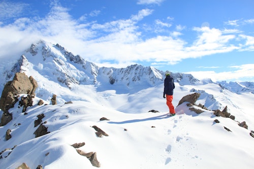Cerro Creston Ski Touring in El Chalten (South Patagonia)