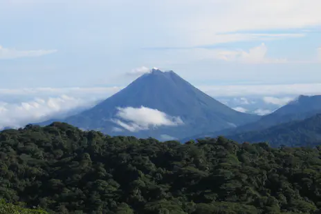 Day hike to the Arenal Volcano and visit to the hot springs, from La Fortuna