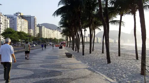 Copacabana & “Two Brothers Hill”, cycling and hiking day tour in Rio de Janeiro