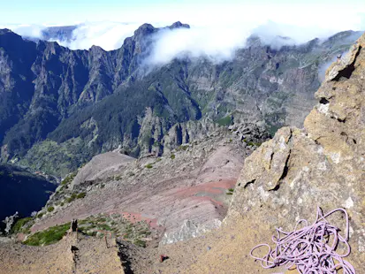Excursión de trepada de 2 días en Pico das Torres en Madeira, desde Encumeada