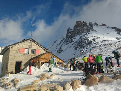 3-day Ski tour from Refugio Frey in Bariloche, Patagonia Norte