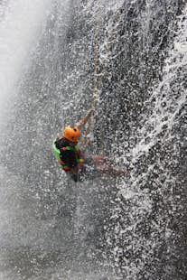 One-day Mil Cascadas canyoning adventure from Cuernavaca