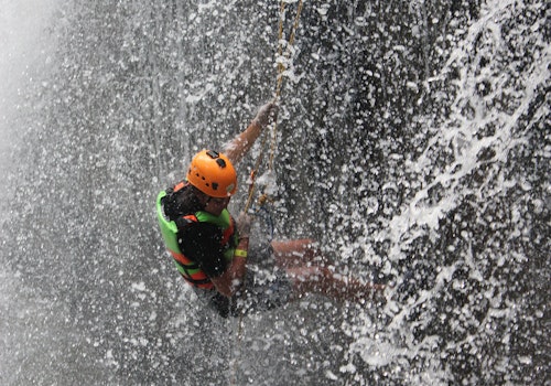 One-day Mil Cascadas canyoning adventure from Cuernavaca