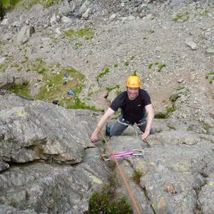 Multi-adventure day for families in the Lake District: Underground via ferrata, rock climbing and abseiling