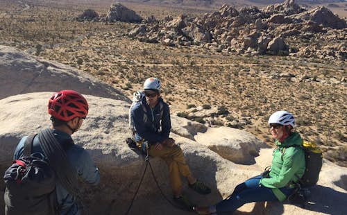 Learn to lead course for rock climbers in the Joshua Tree National Park (2-3 days)