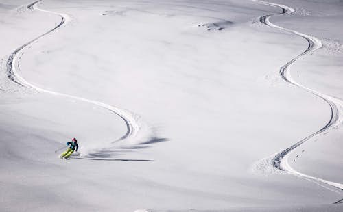 Freeride skiing tours in the Dolomites