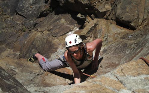 Rock climbing day in El Chalten, Single and multi-pitch routes