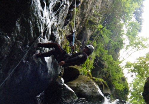 Canyoning day in Taxco, Guerrero