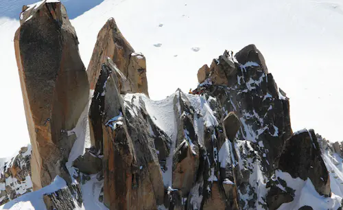 Half-day ascent on Arete des Cosmiques, Chamonix-Mont Blanc