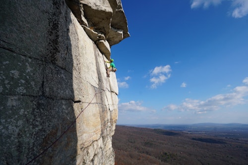 Rock climbing in The Gunks, near New York City (Full day)