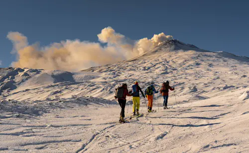 Ski touring on Mount Etna, Sicily (4 days)