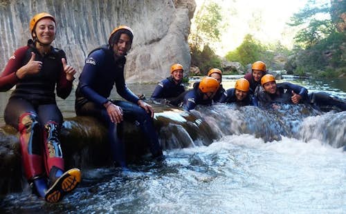 Canyoning in Cuenca, close to Madrid (Half-day)