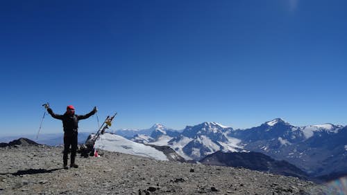 Cerro El Plomo (5424m), 4-day ascent in the Andes, near Santiago