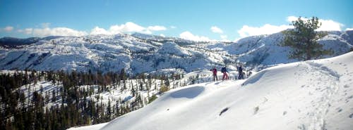 Lake Tahoe Backcountry Ski Weekend, Lost Trail Lodge
