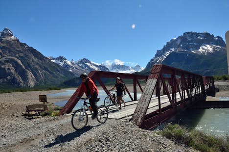 Self-guided Mountain bike tour in El Chaltén: Lago del Desierto