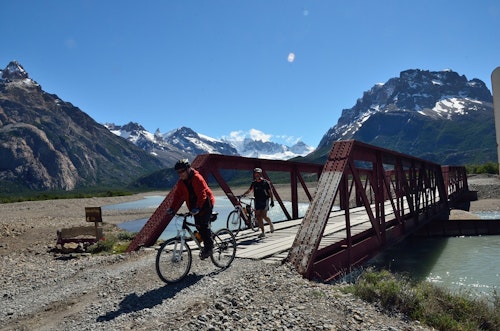 Self-guided Mountain bike tour in El Chaltén: Lago del Desierto