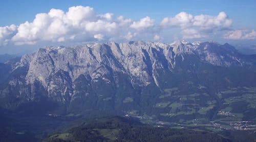 Rock climbing day in the Tennen Mountains, near Salzburg