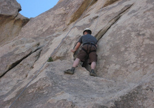 Rock climbing day in Dunmore Lake, near Killington (Multi-level)