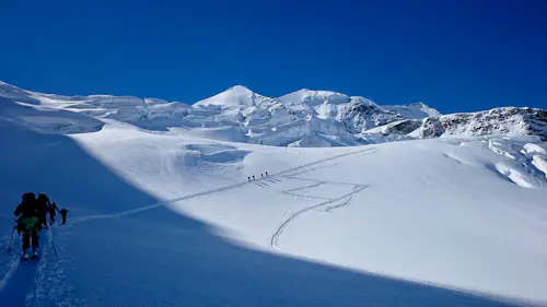 Bernina "Haute Route", randonnée à ski avec ascension du Piz Palu